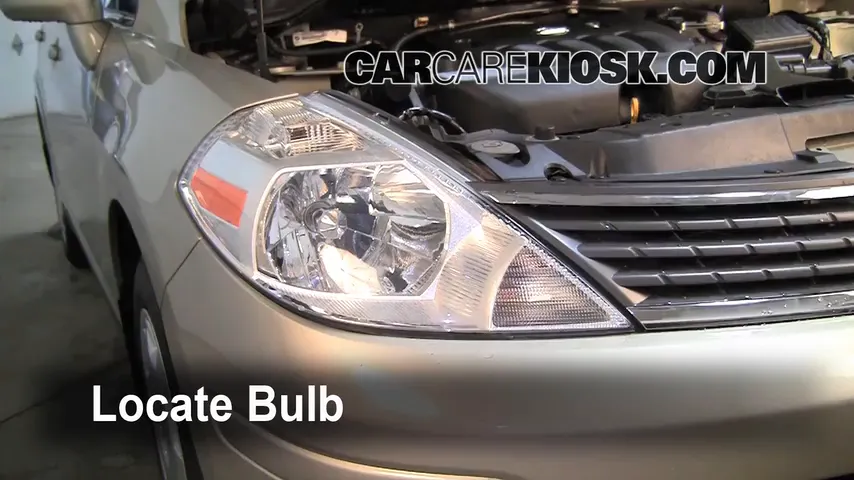 2008 Nissan Versa S 1.8L 4 Cyl. Sedan Lights Parking Light (replace bulb)